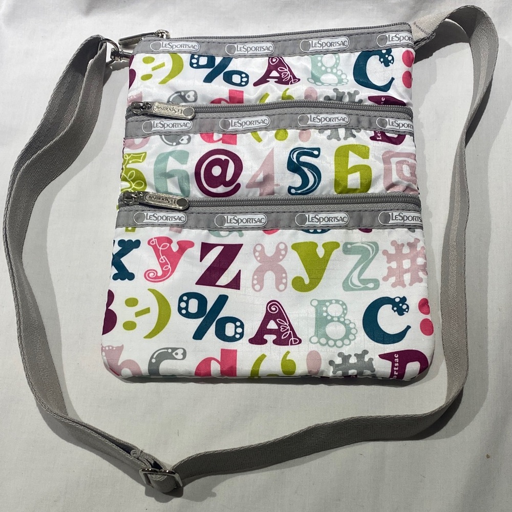LeSportsac Colorful Alphabet Crossbody Bag